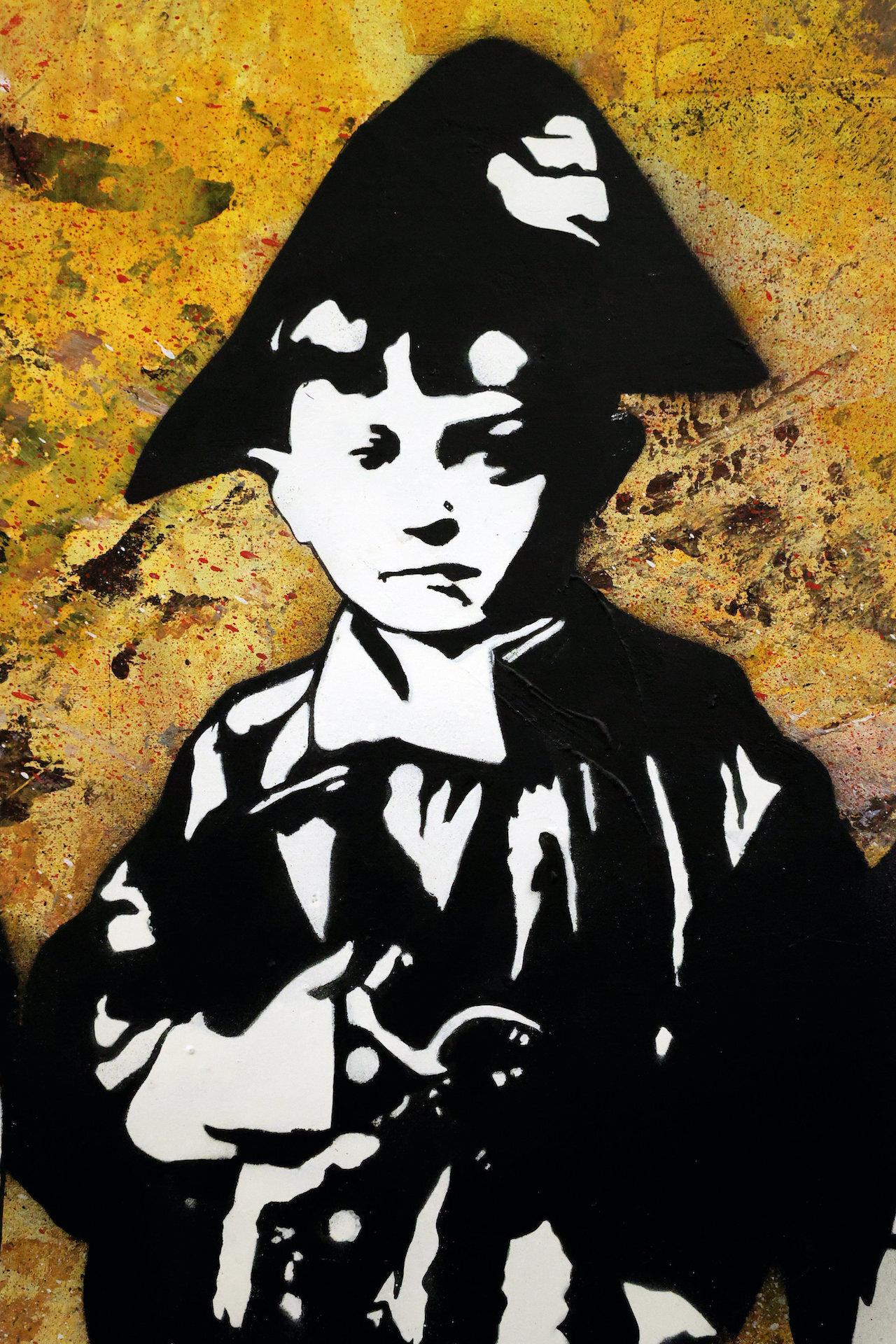 Innocence Amidst Adversity (Yellow), 2024