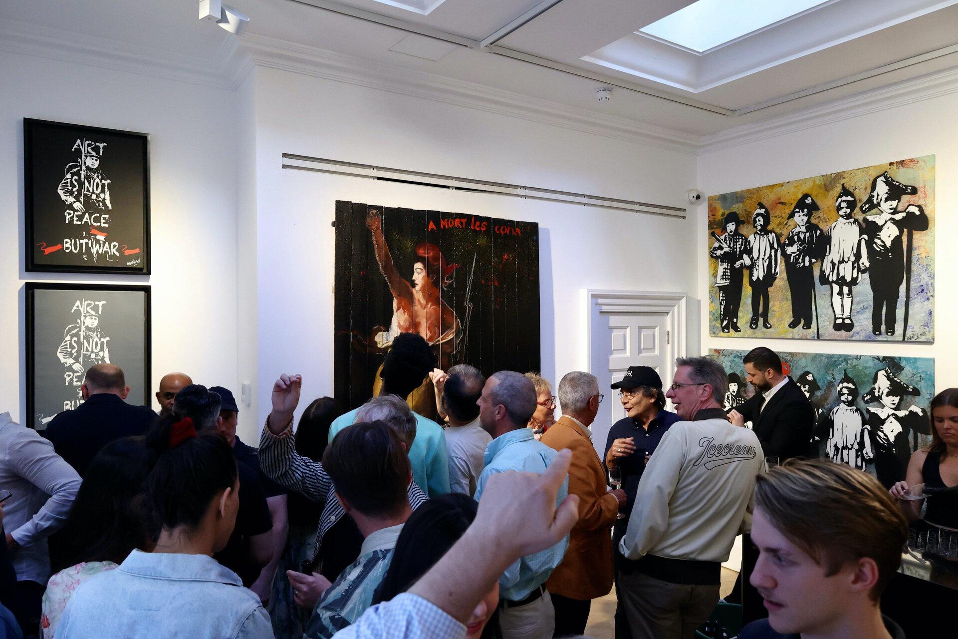 Innocence Amidst Adversity (Yellow), 2024