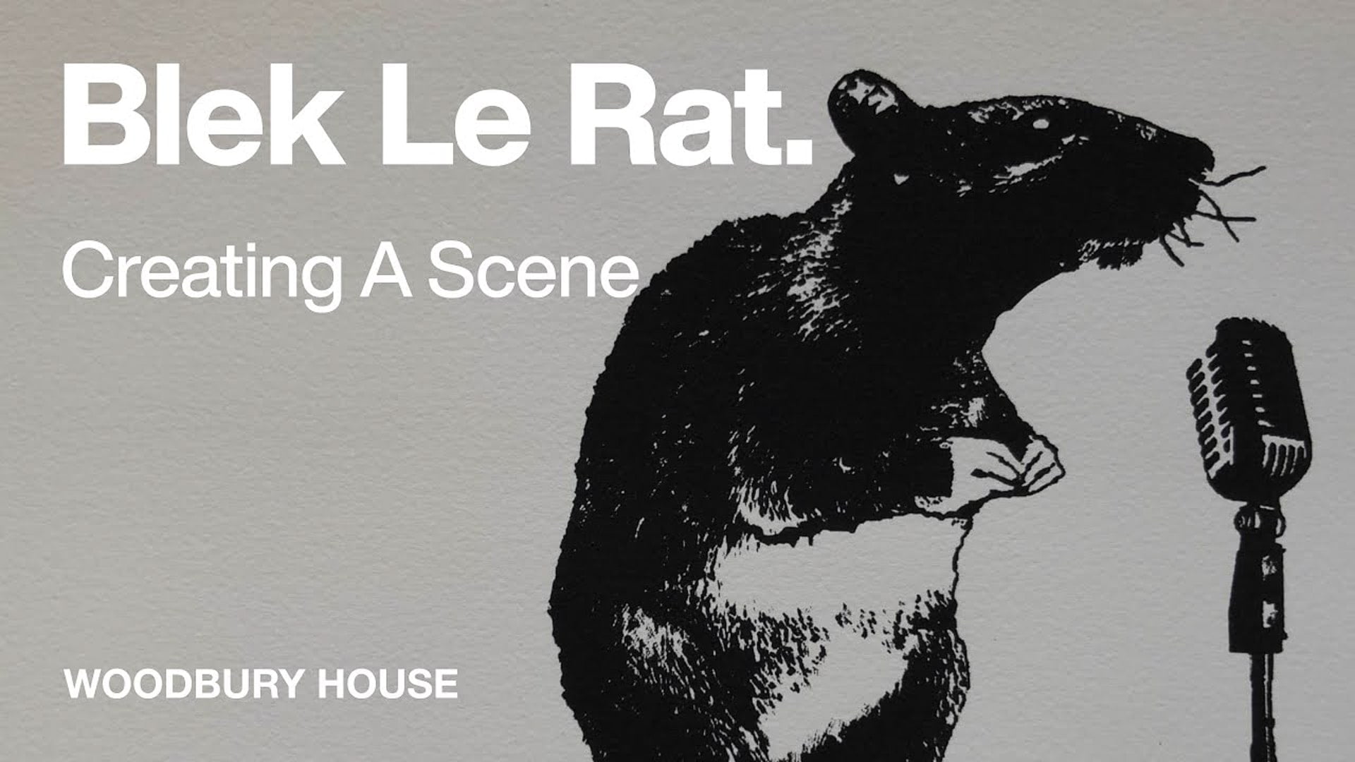 Creating A Scene - with Blek Le Rat