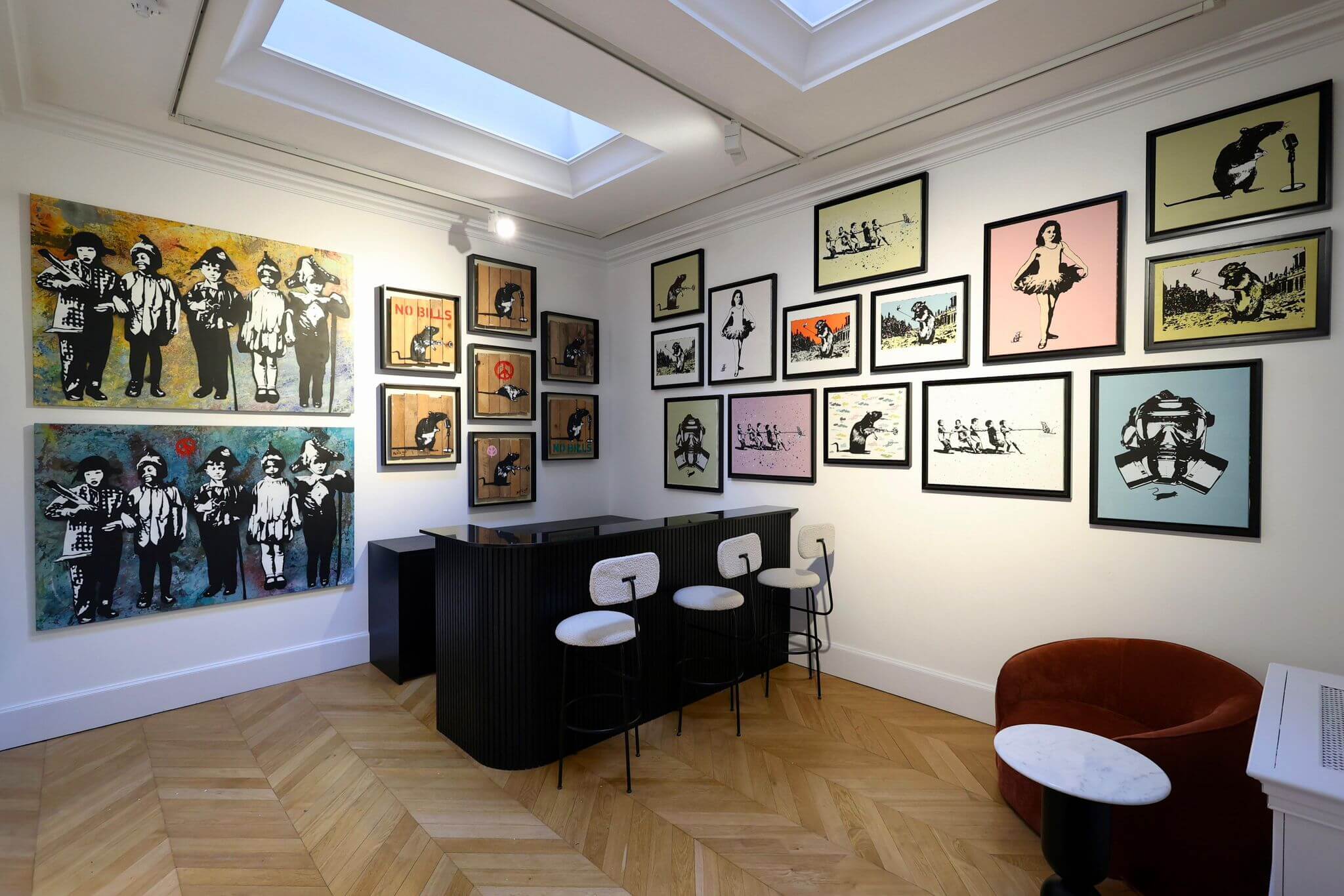 Install - 'War & Peace' by Blek le Rat - 1