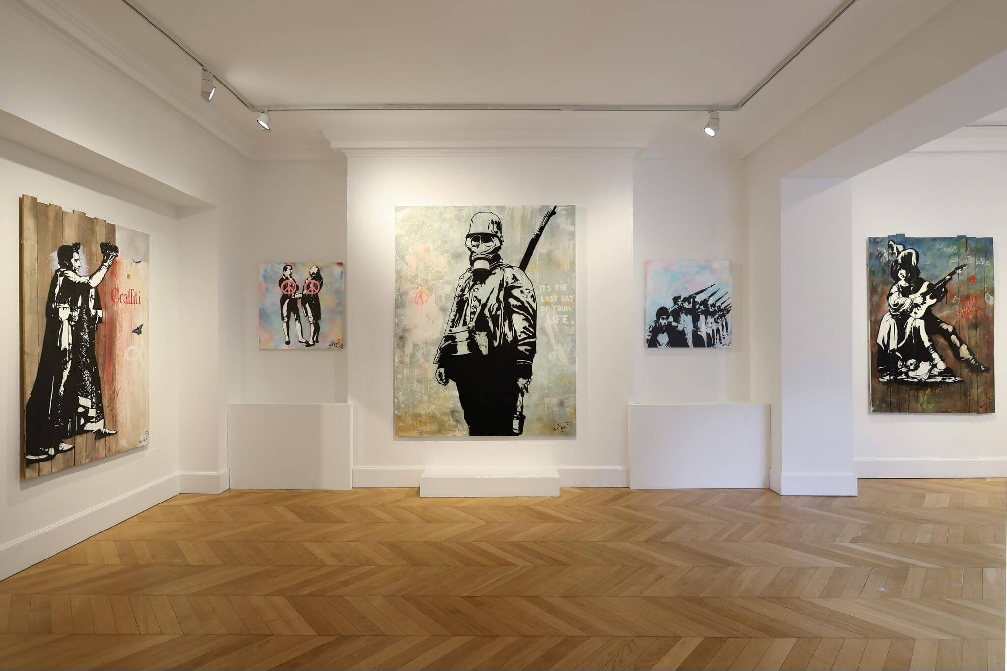 Woodbury House | Blek le Rat | 'Father of Stencil Graffiti'