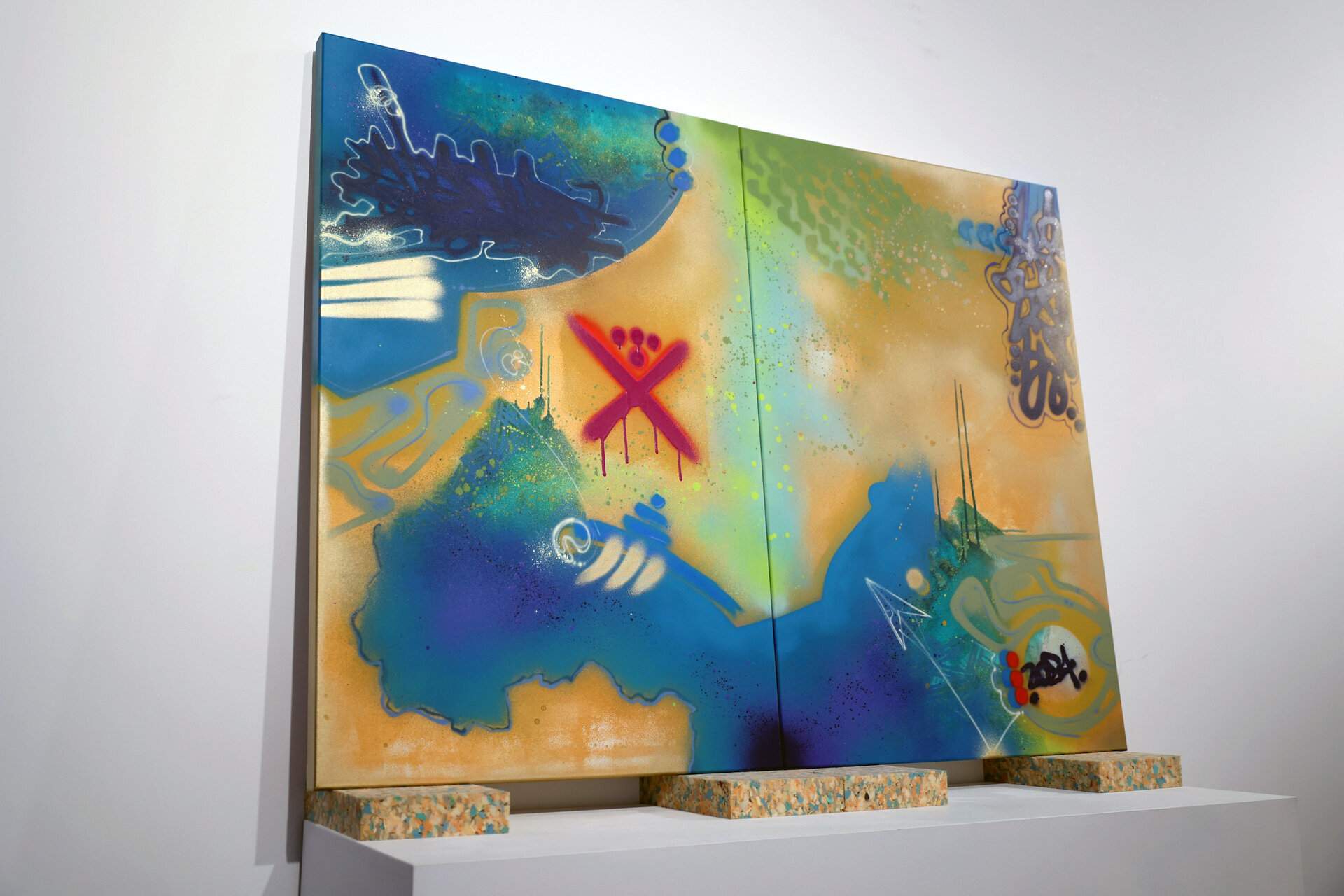 Location X - Diptych, 2024