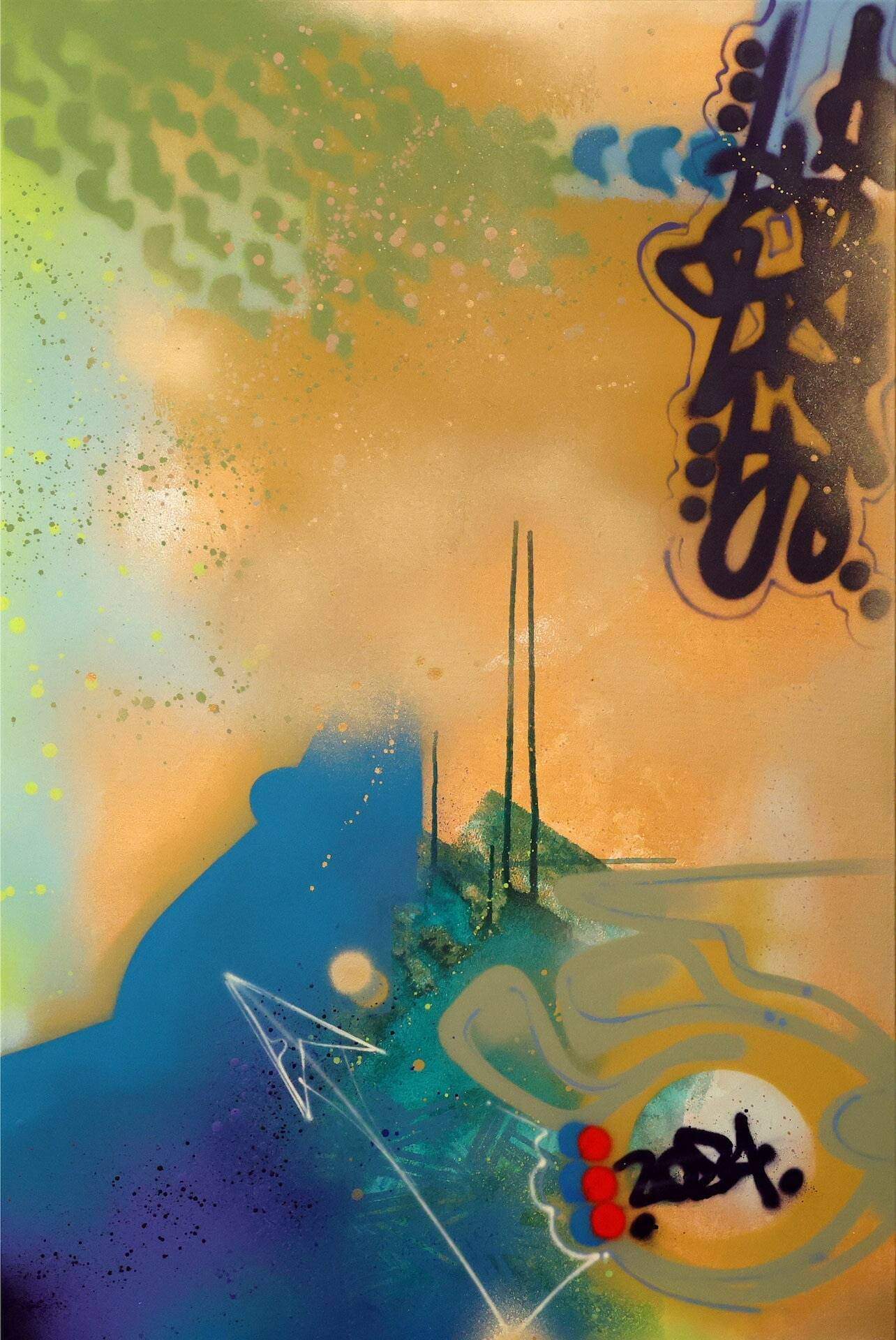 Location X - Diptych, 2024