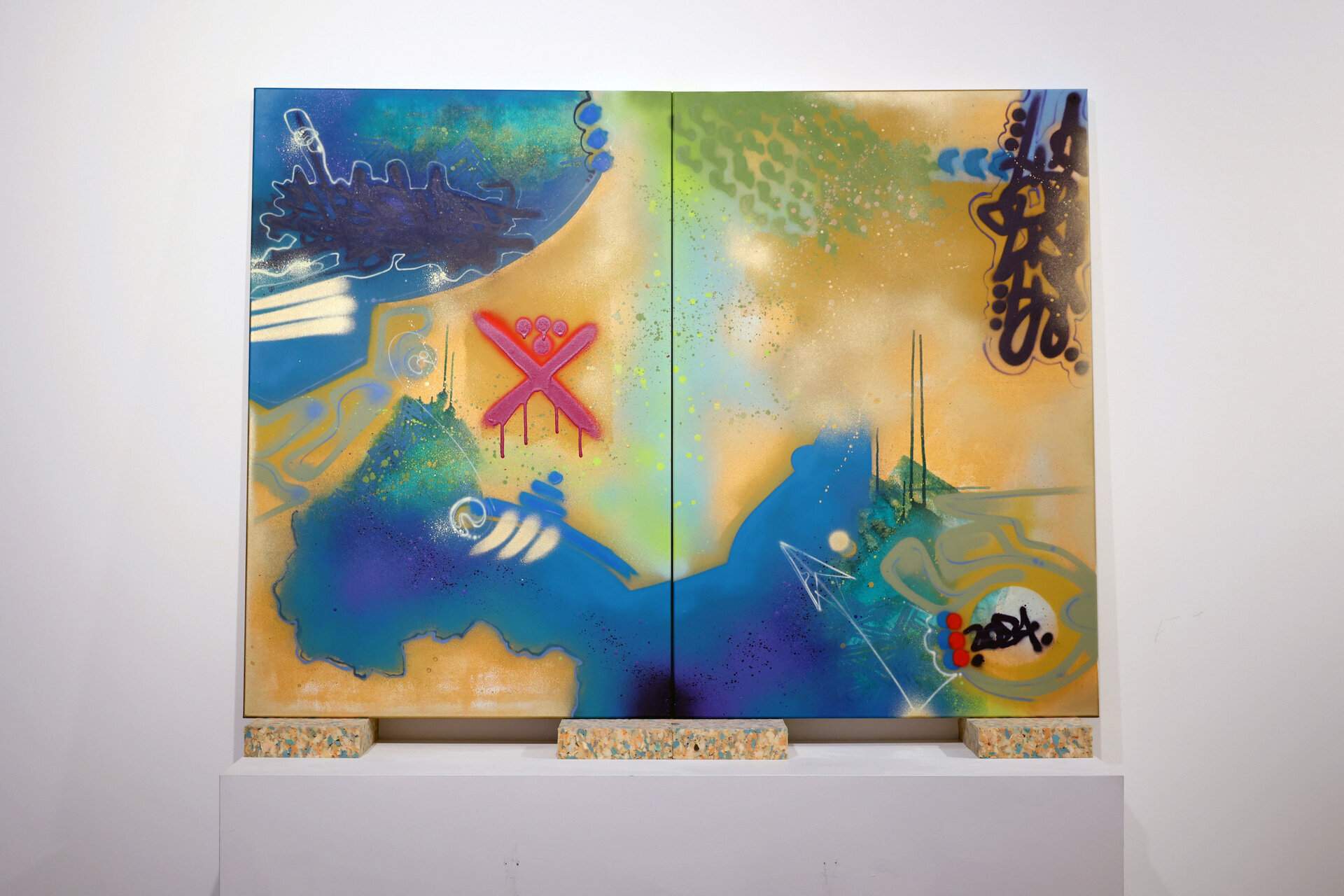 Location X - Diptych, 2024