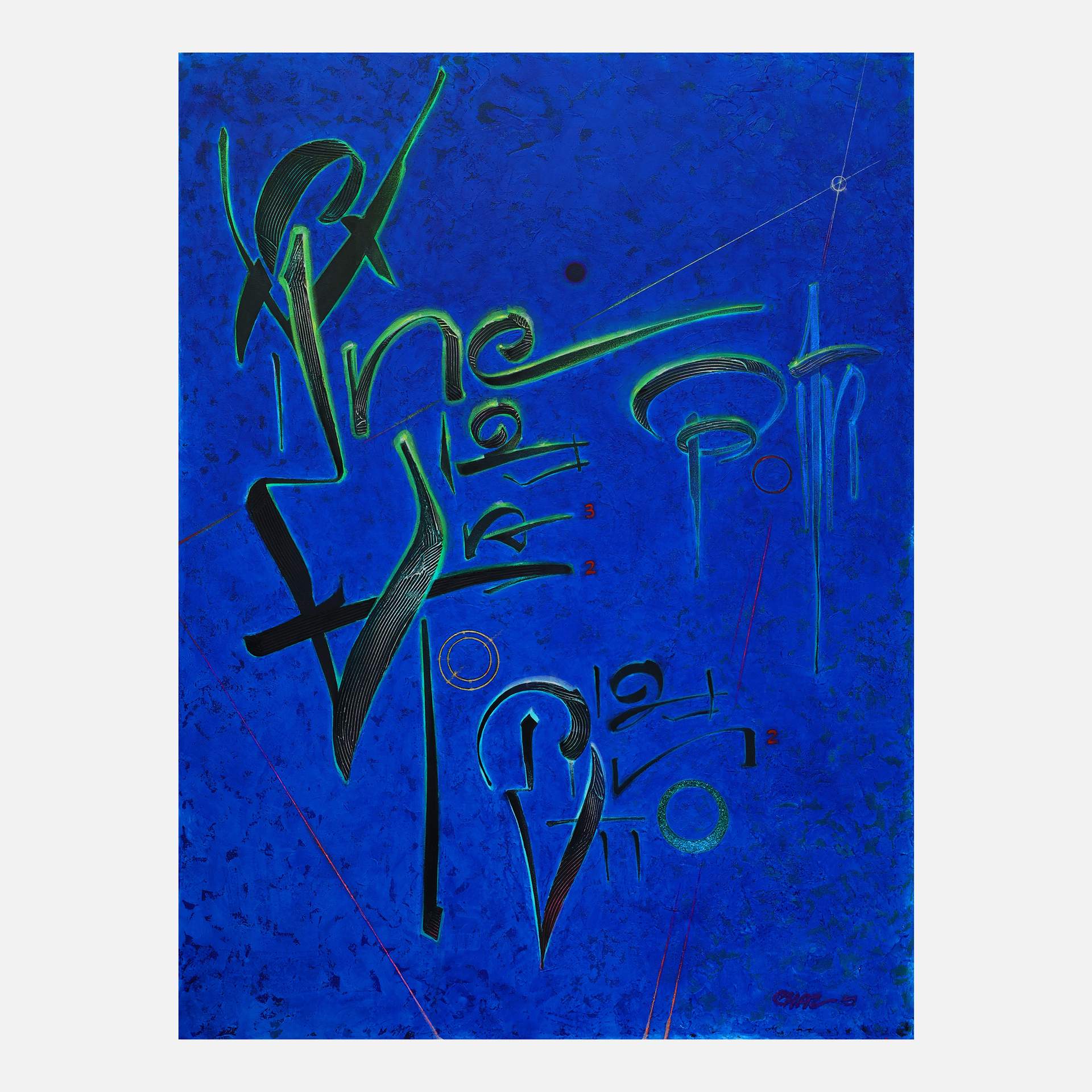 A LINE IS A POINT TO A DESTINATION, 2024