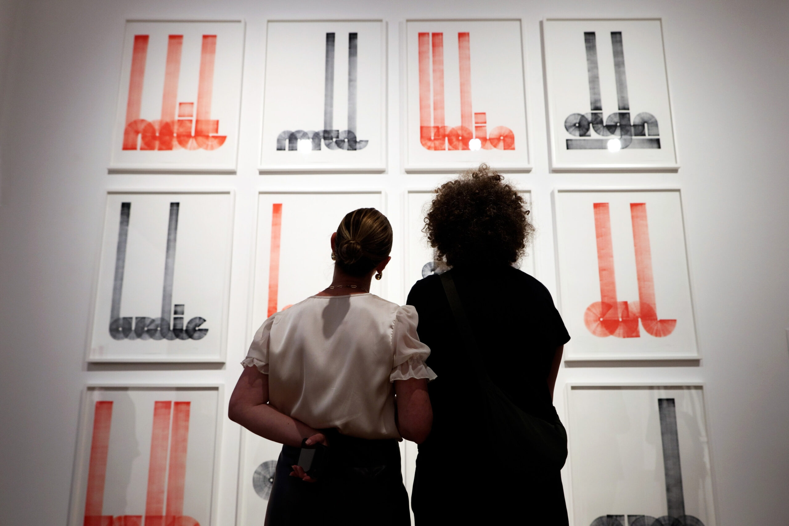 Works finding homes at the private view of 'Growth'